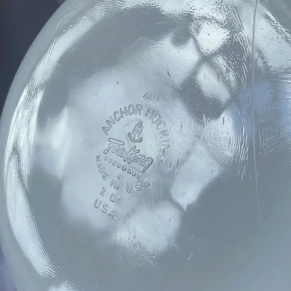 Vintage Anchor Hocking Fire King Wheat Bakeware Set of 2 - Picture 4 of 8